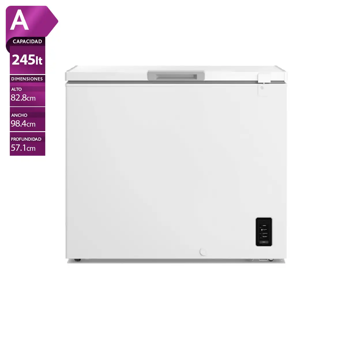 CONGELADORA ELECTROLUX 245L FROST EFH25S2P5AW - 1
