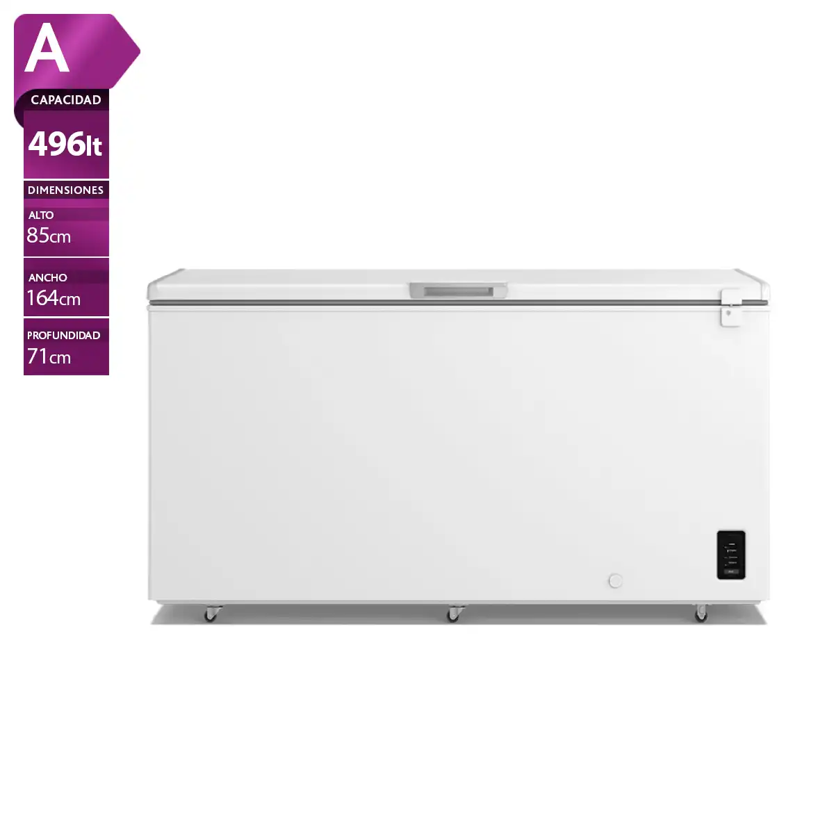 CONGELADORA ELECTROLUX 496L FROST EFH50S2P5AW - 1