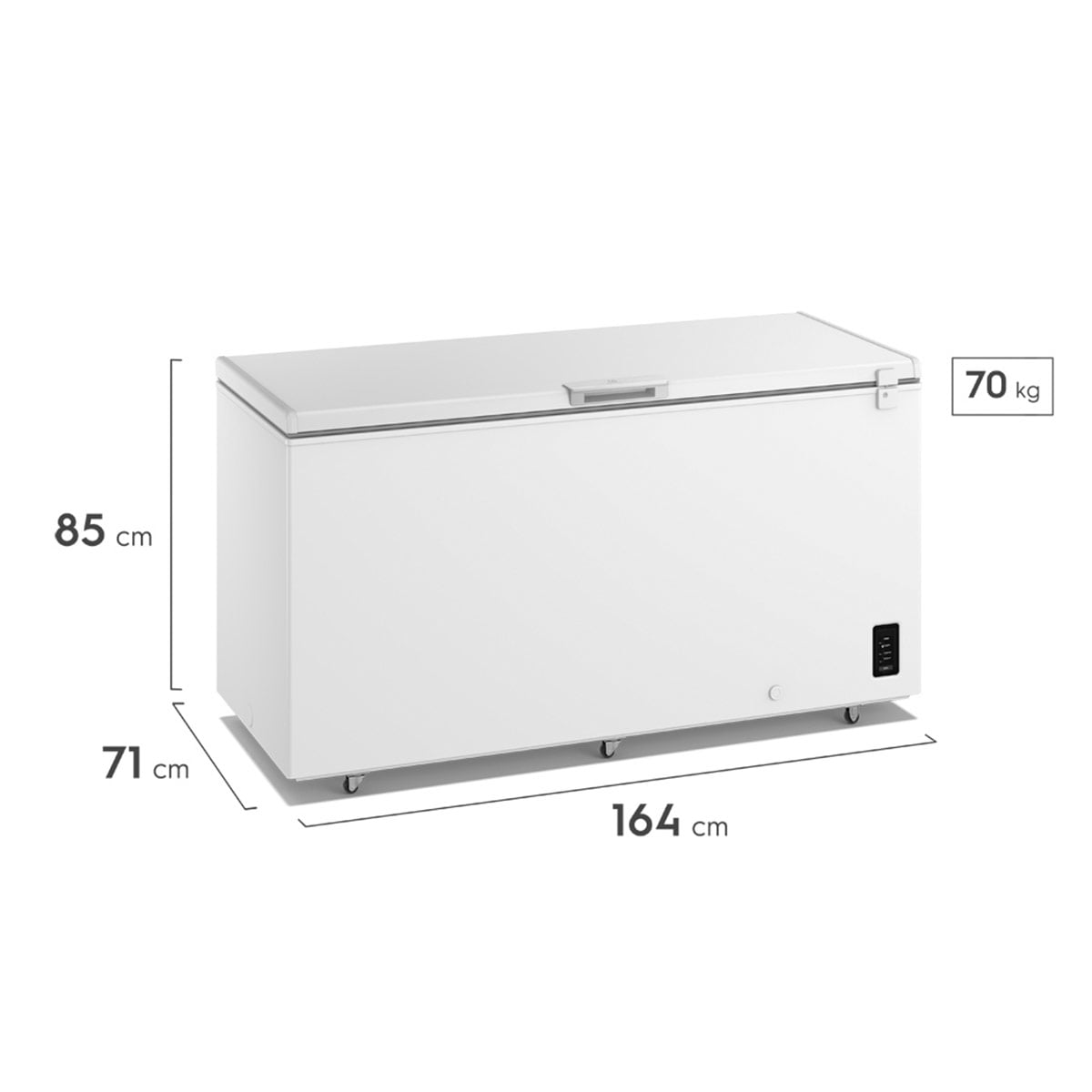CONGELADORA ELECTROLUX 496L FROST EFH50S2P5AW - 3