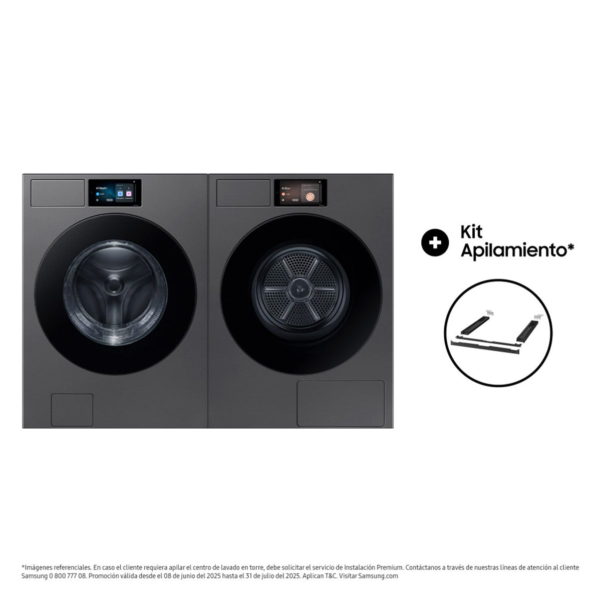 CENTRO DE LAVADO SAMSUNG BESPOKE AI 25KG 17KG - 3