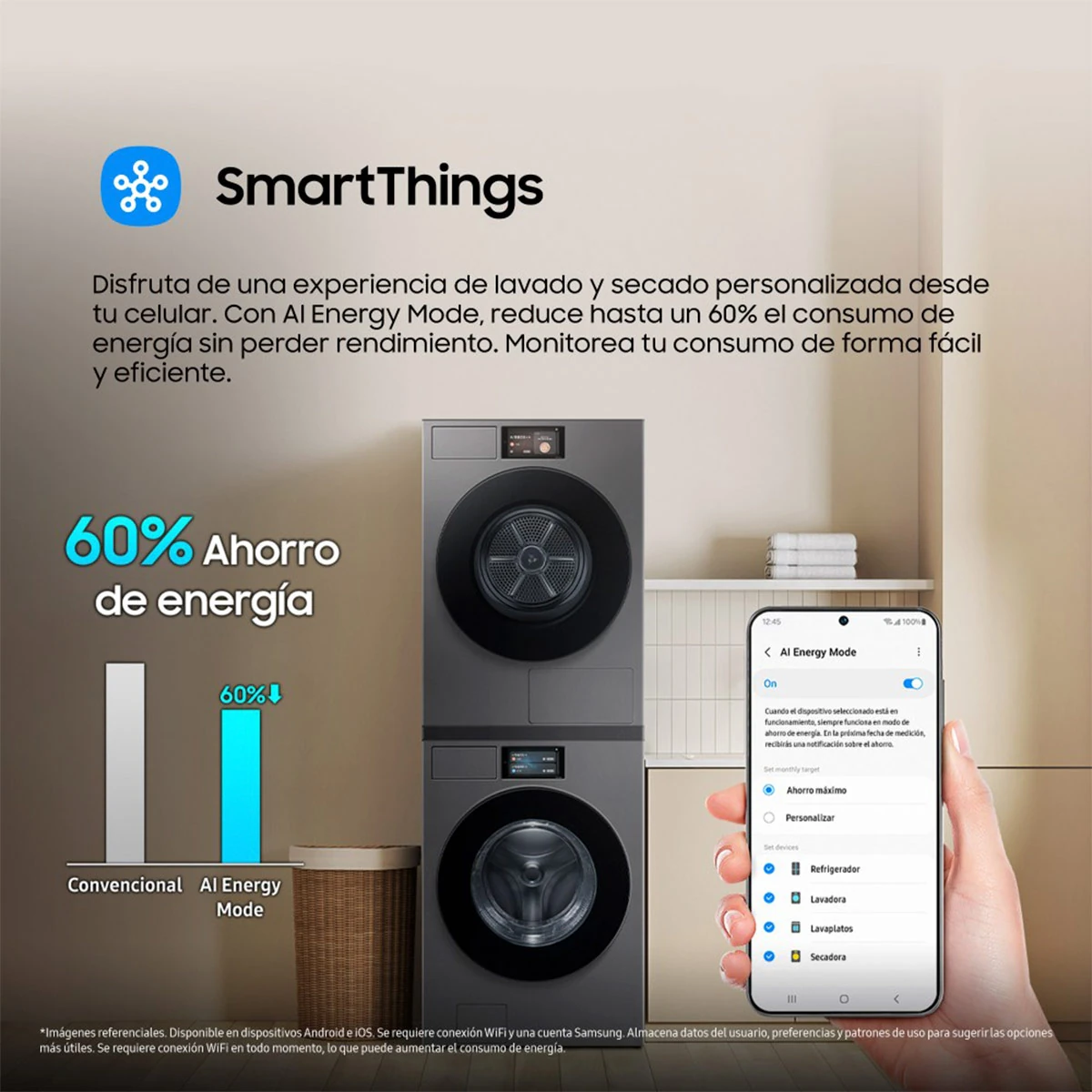 CENTRO DE LAVADO SAMSUNG BESPOKE AI 25KG 17KG - 7