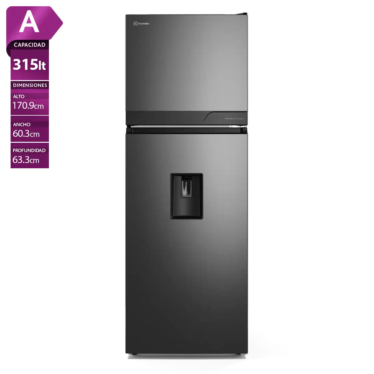 REFRIGERADORA ELECTROLUX TOP FREEZER NO FROST ERT34A2P6DC 315L - 1