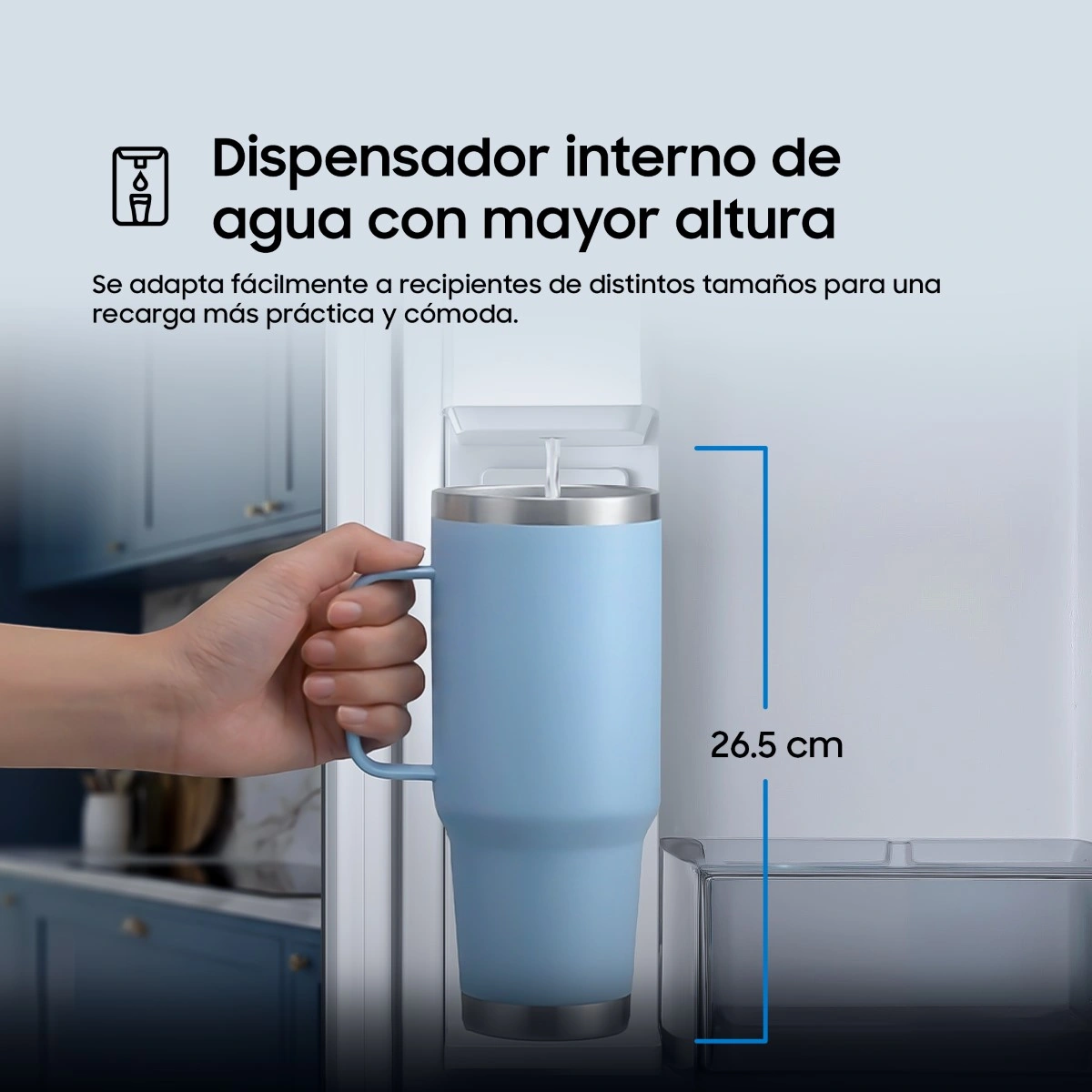 REFRIGERADORA SAMSUNG FRENCH DOOR NO FROST RF80H30JEFPE - 5