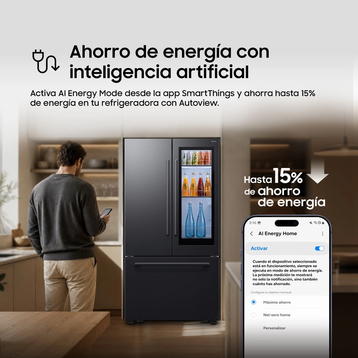 REFRIGERADORA SAMSUNG FRENCH DOOR NO FROST RF80H30JEFPE - 7
