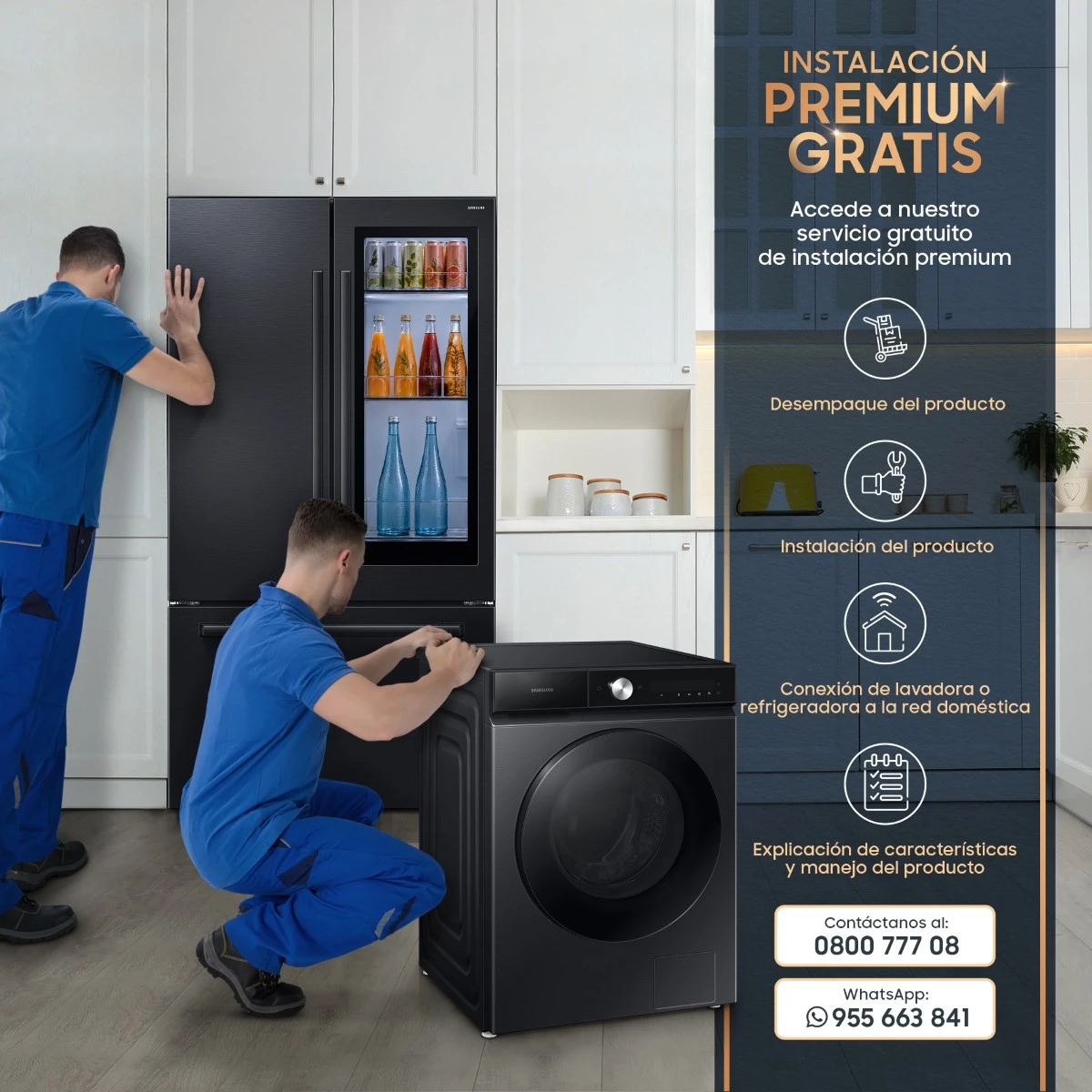 REFRIGERADORA SAMSUNG FRENCH DOOR NO FROST RF80H30JEFPE - 10