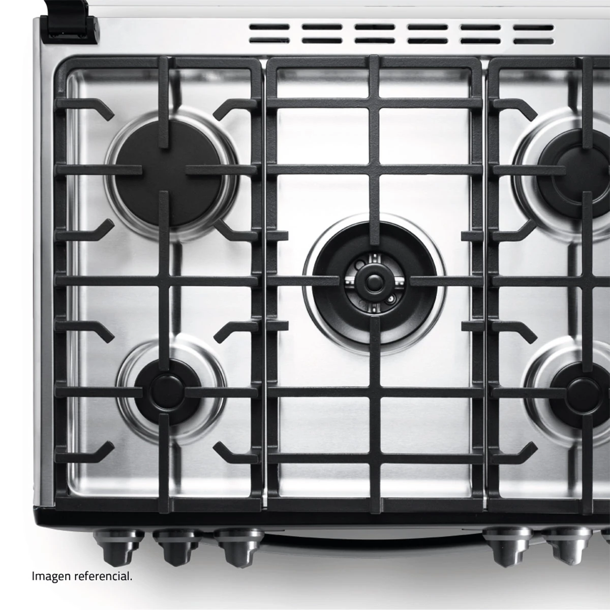 COCINA DE PIE A GAS INDURAMA 5 HORNILLAS NIZA - 4