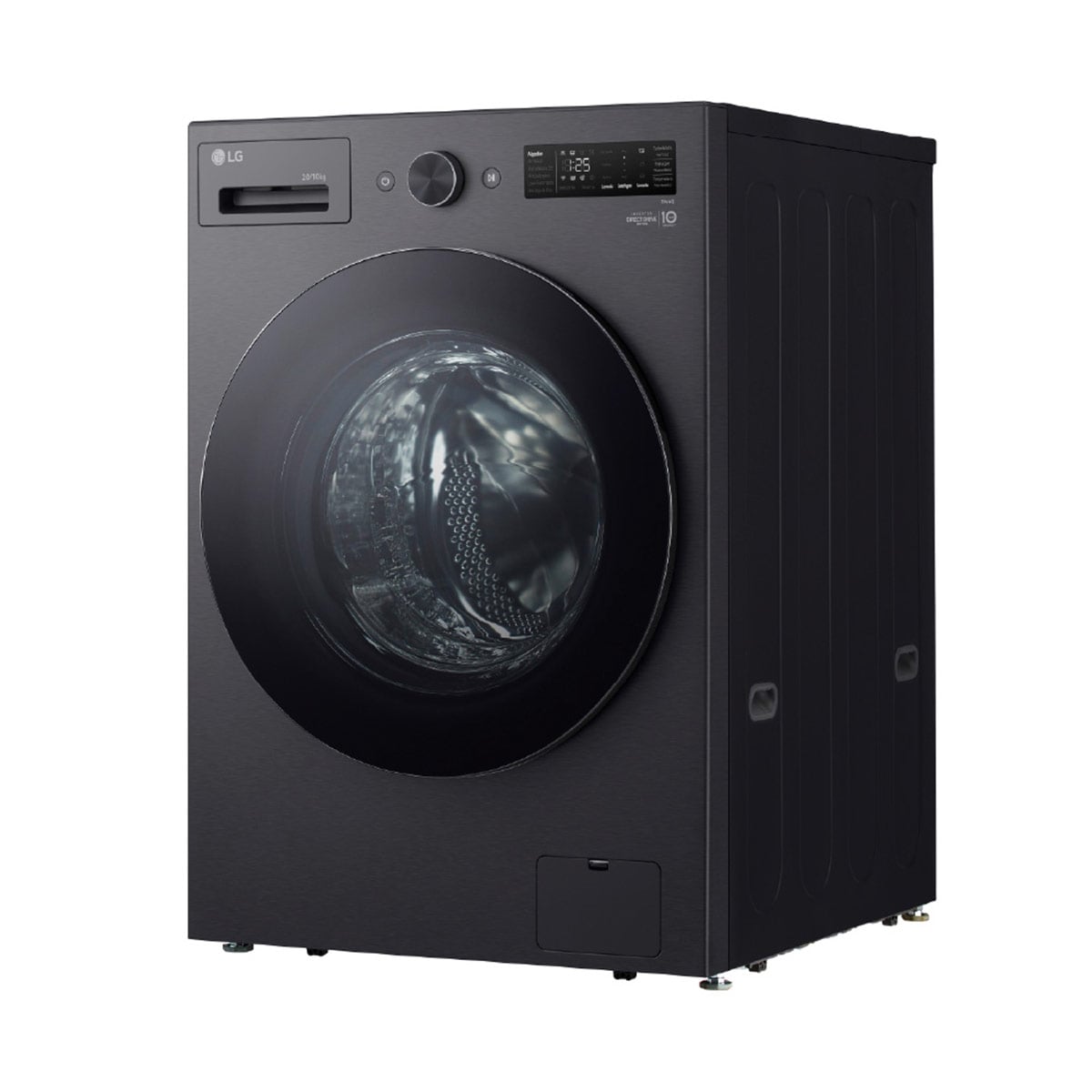LAVASECA LG CARGA FRONTAL 20/10 KG WD20EBNTSPG INTELIGENCIA ARTIFICIAL NEGRO MATE - 3