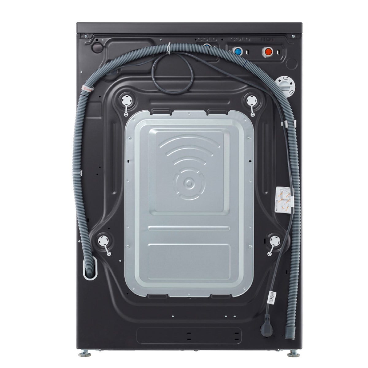 LAVASECA LG CARGA FRONTAL 20/10 KG WD20EBNTSPG INTELIGENCIA ARTIFICIAL NEGRO MATE - 4