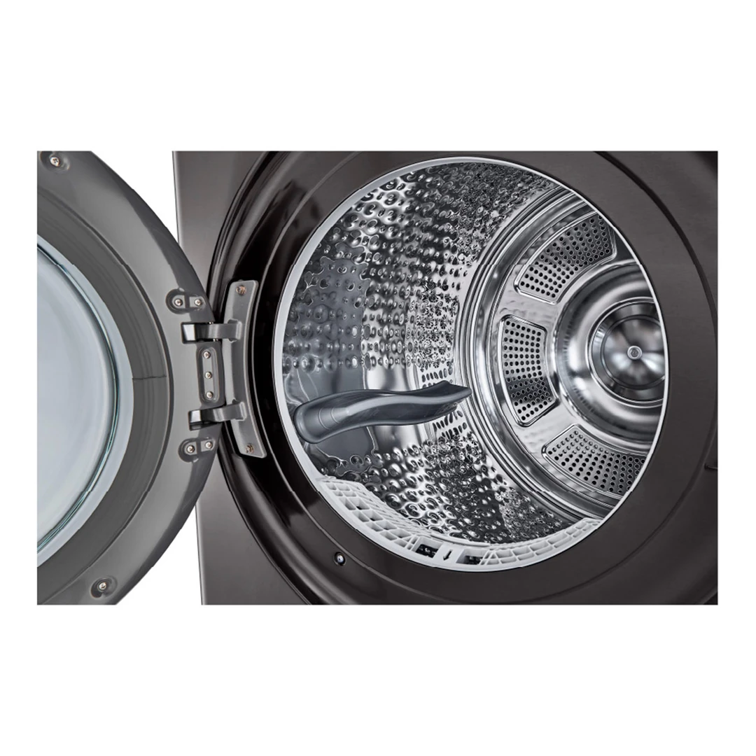 CENTRO DE LAVADO LG CARGA FRONTAL 25/20 KG WK25BS6 INTELIGENCIA ARTIFICIAL NEGRO PLATEADO - 14