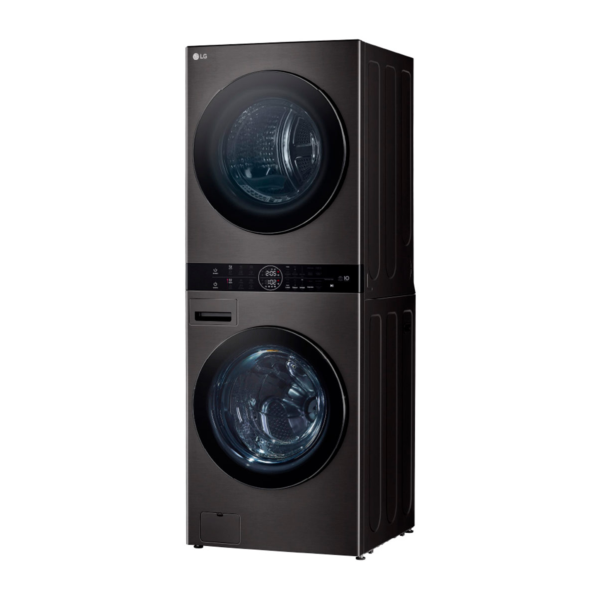 CENTRO DE LAVADO LG CARGA FRONTAL 25/20 KG WK25BS6 INTELIGENCIA ARTIFICIAL NEGRO PLATEADO - 3