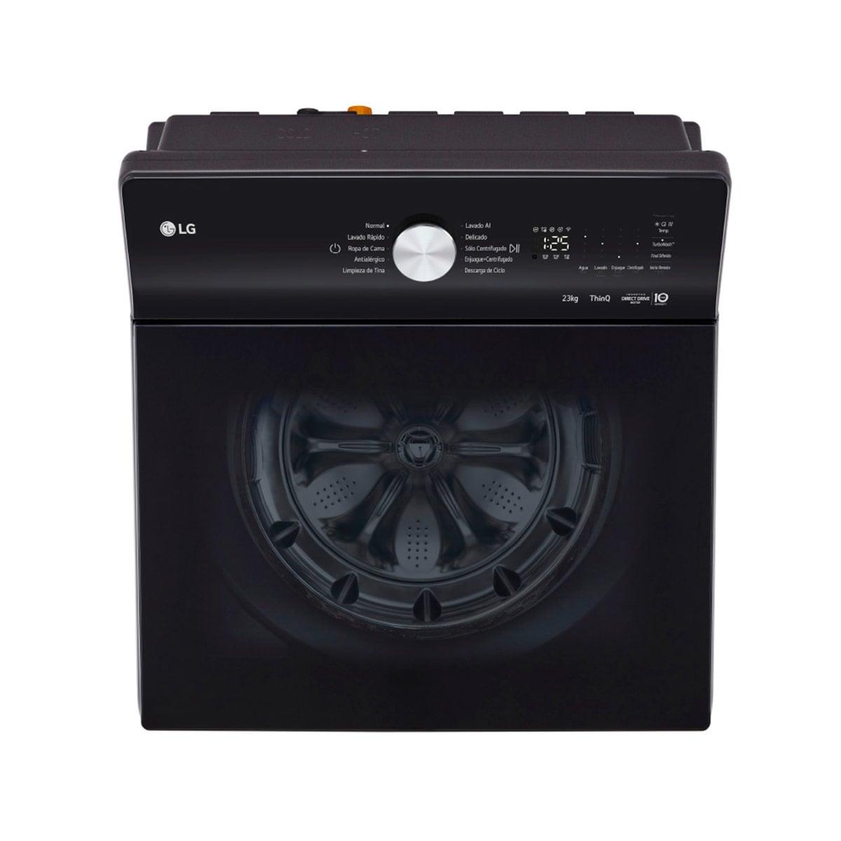LAVADORA LG 23KG CARGA SUPERIOR AI DD INTELIGENCIA ARTIFICIAL WT23PBTXS - 13