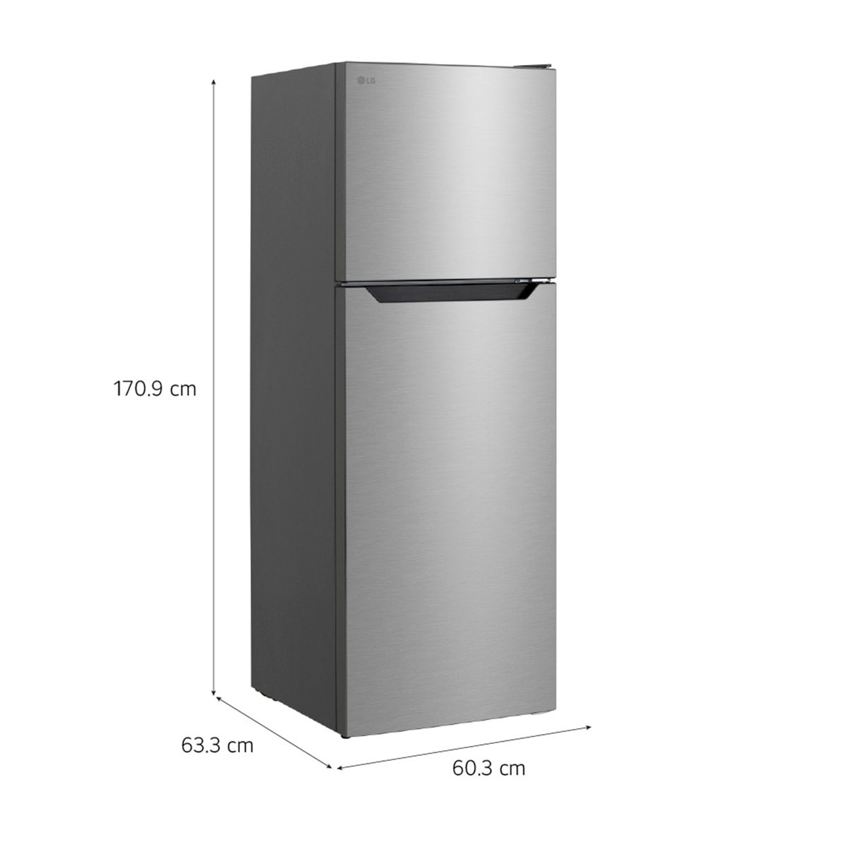 REFRIGERADORA LG TOP FREEZER NO FROST GT32BPY 317L - 6