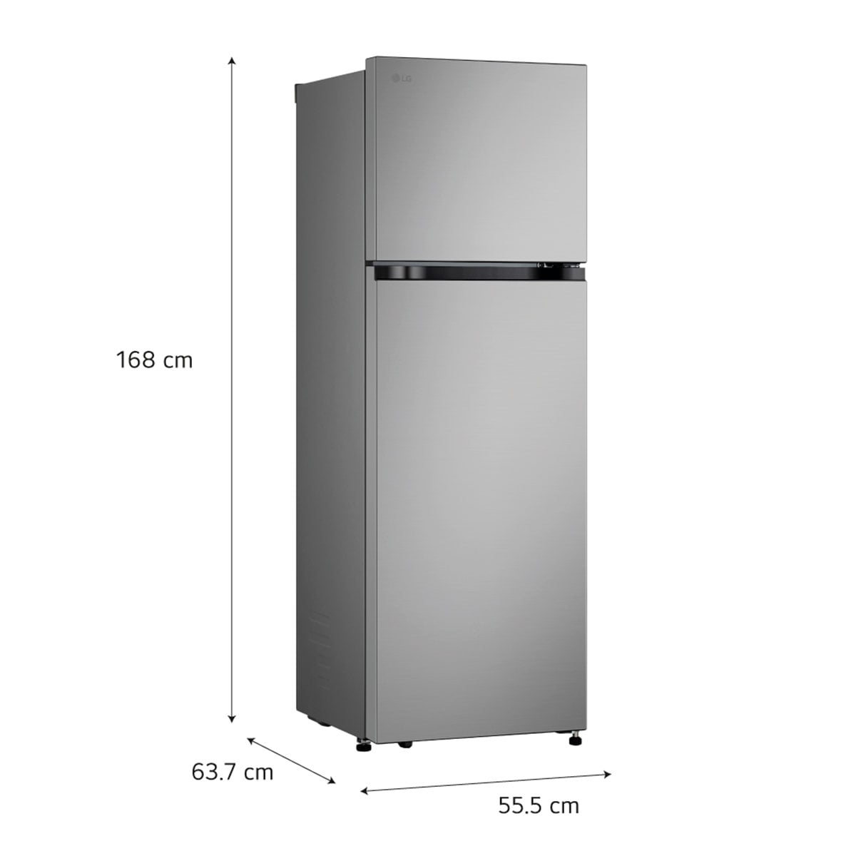 REFRIGERADORA LG TOP FREEZER NO FROST VT26BPY 264L - 5