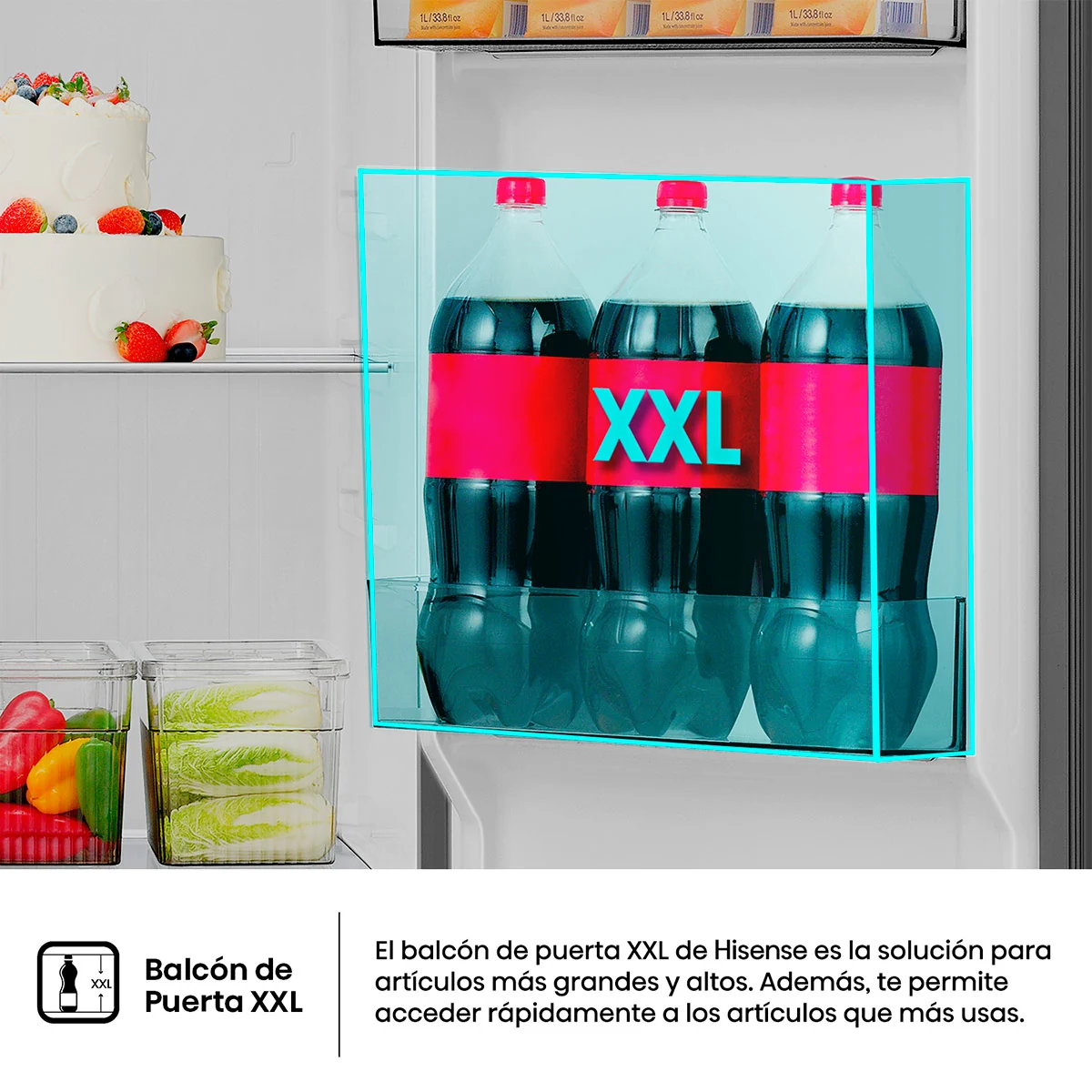 REFRIGERADORA HISENSE SIDE BY SIDE NO FROST RS528P5GBA 506L - 14