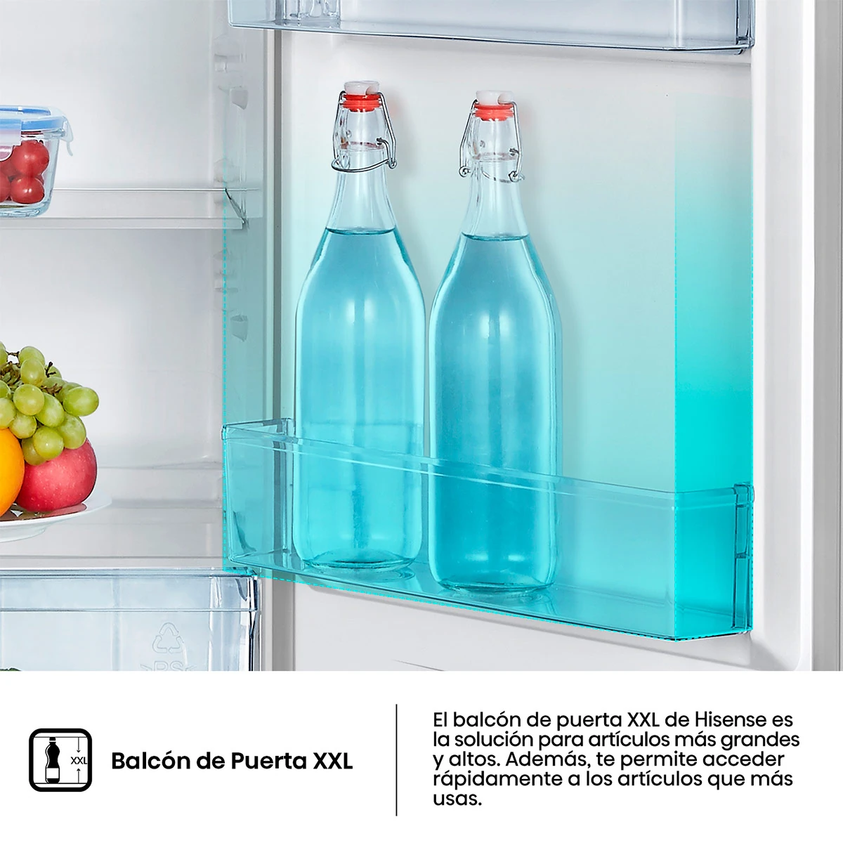 REFRIGERADORA HISENSE TOP FREEZER FRÍO DIRECTO RT205N1ABA 205L - 12