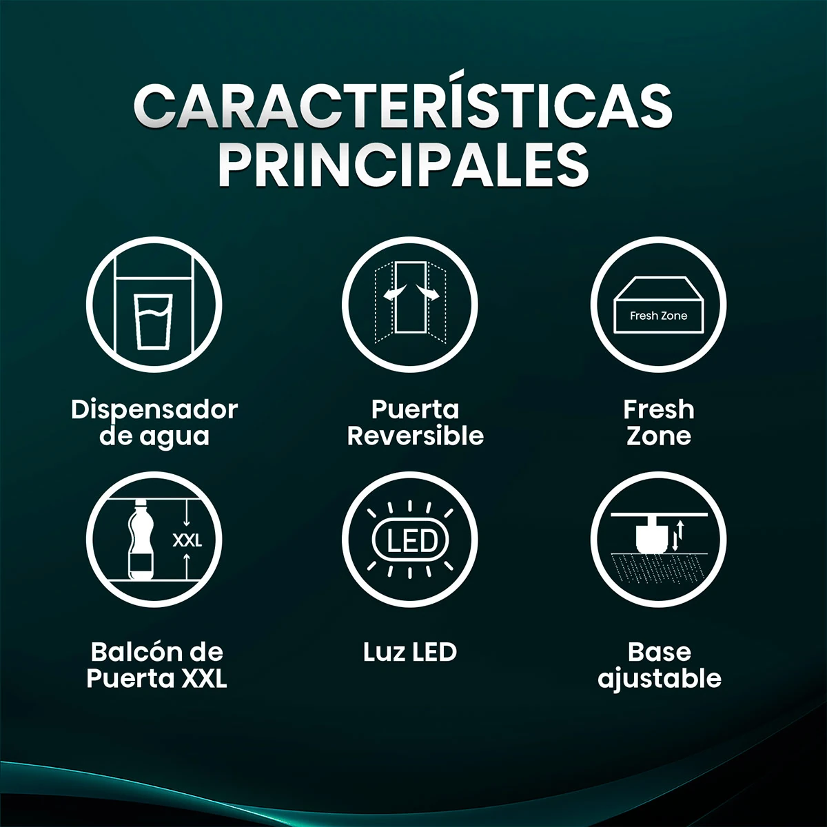 REFRIGERADORA HISENSE TOP FREEZER FRÍO DIRECTO RT205N1ABA 205L - 4