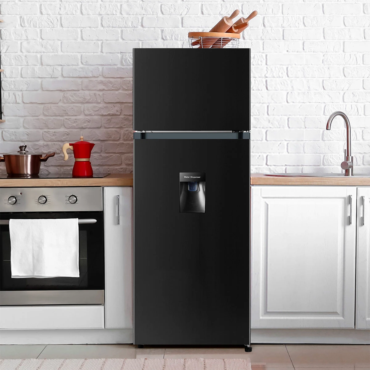 REFRIGERADORA HISENSE TOP FREEZER FRÍO DIRECTO RT205N1ABA 205L - 5