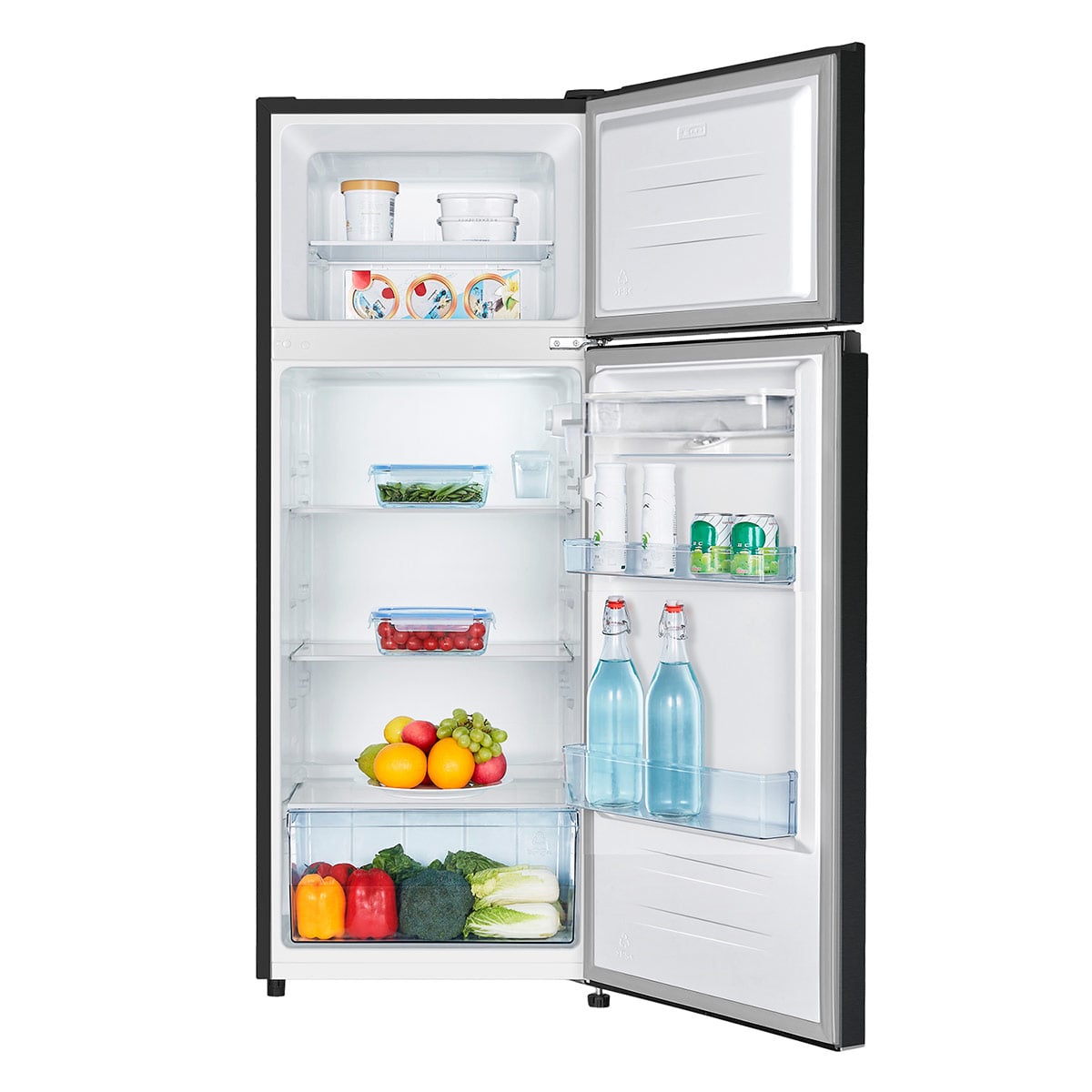 REFRIGERADORA HISENSE TOP FREEZER FRÍO DIRECTO RT205N1ABA 205L - 8