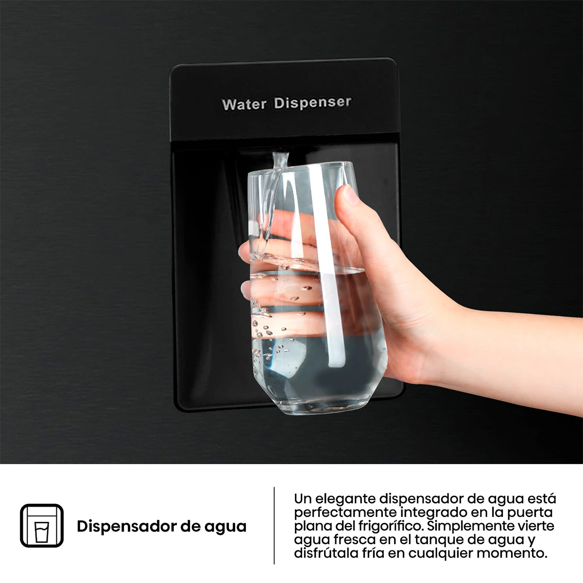 REFRIGERADORA HISENSE TOP FREEZER FRÍO DIRECTO RT205N1ABA 205L - 9