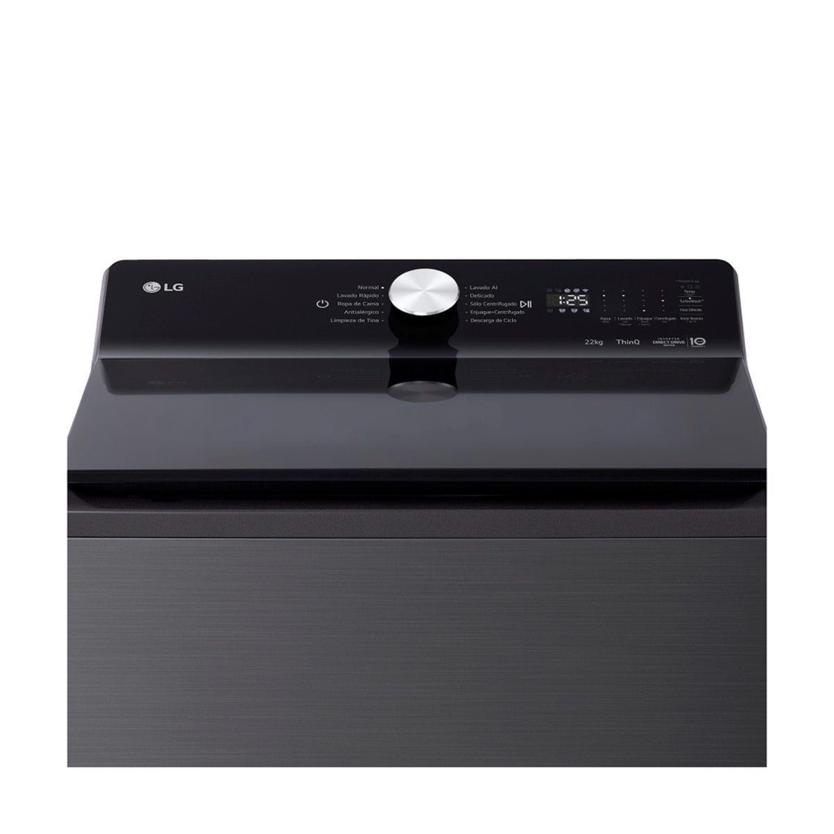 LAVADORA LG CARGA SUPERIOR 22KG WT22PBTXST INTELIGENCIA ARTIFICIAL - 6