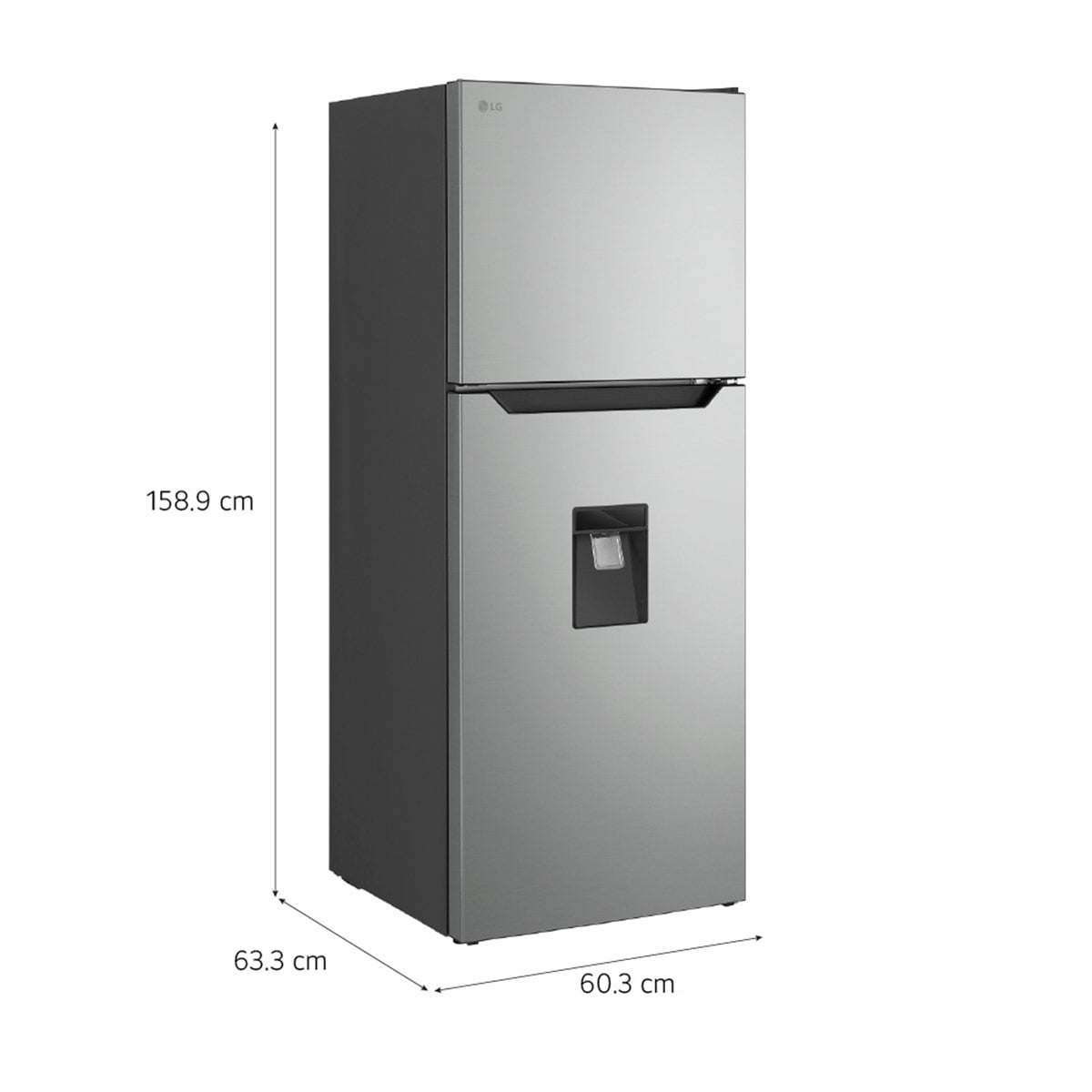 REFRIGERADORA LG 282 LITROS GT29WPY TOP FREEZER MULTI AIR FLOW - 2