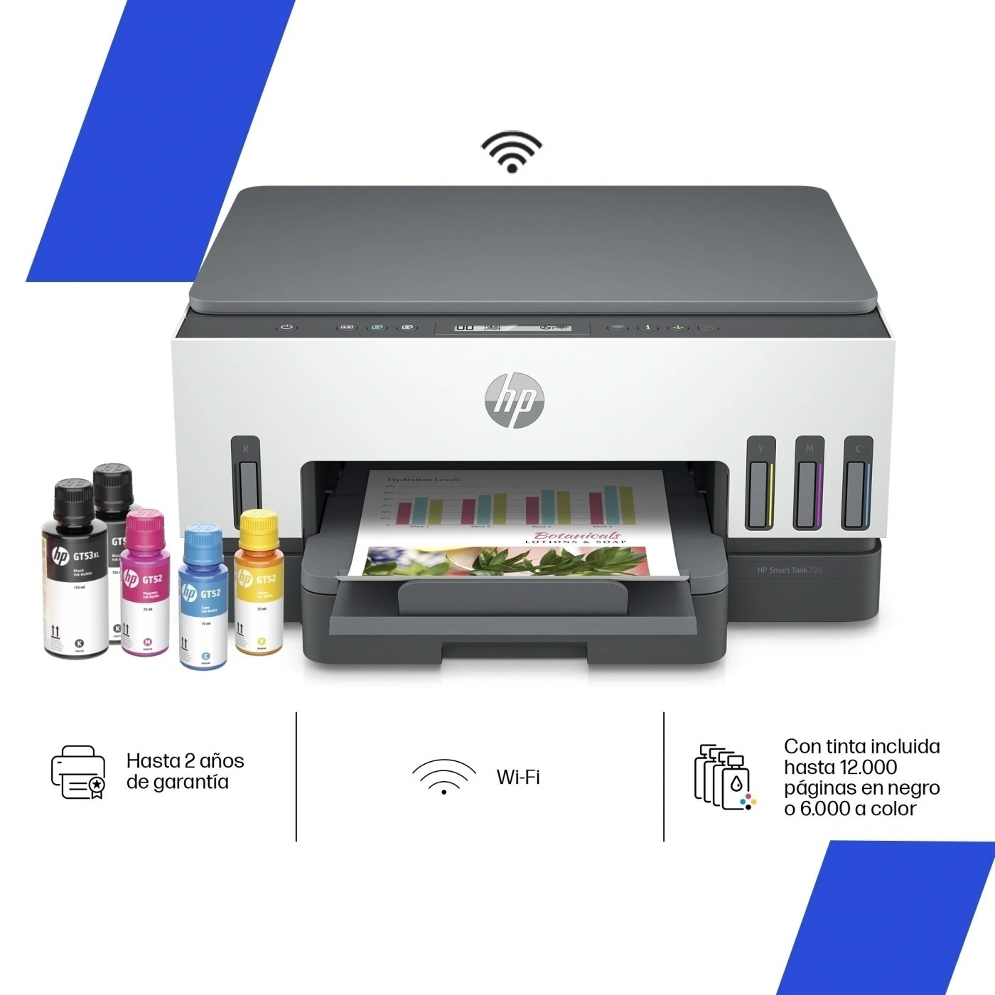 IMPRESORA MULTIFUNCIONAL HP SMART TANK 720 - 1