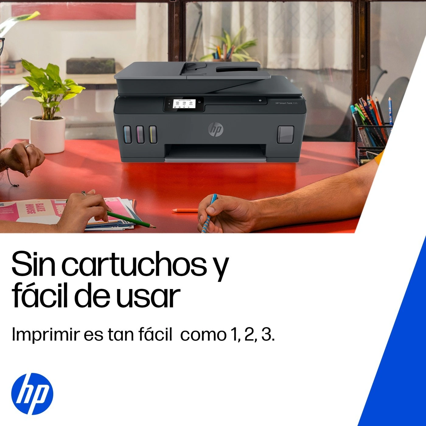 IMPRESORA MULTIFUNCIONAL HP SMART TANK 530 PLUS ADF - 7