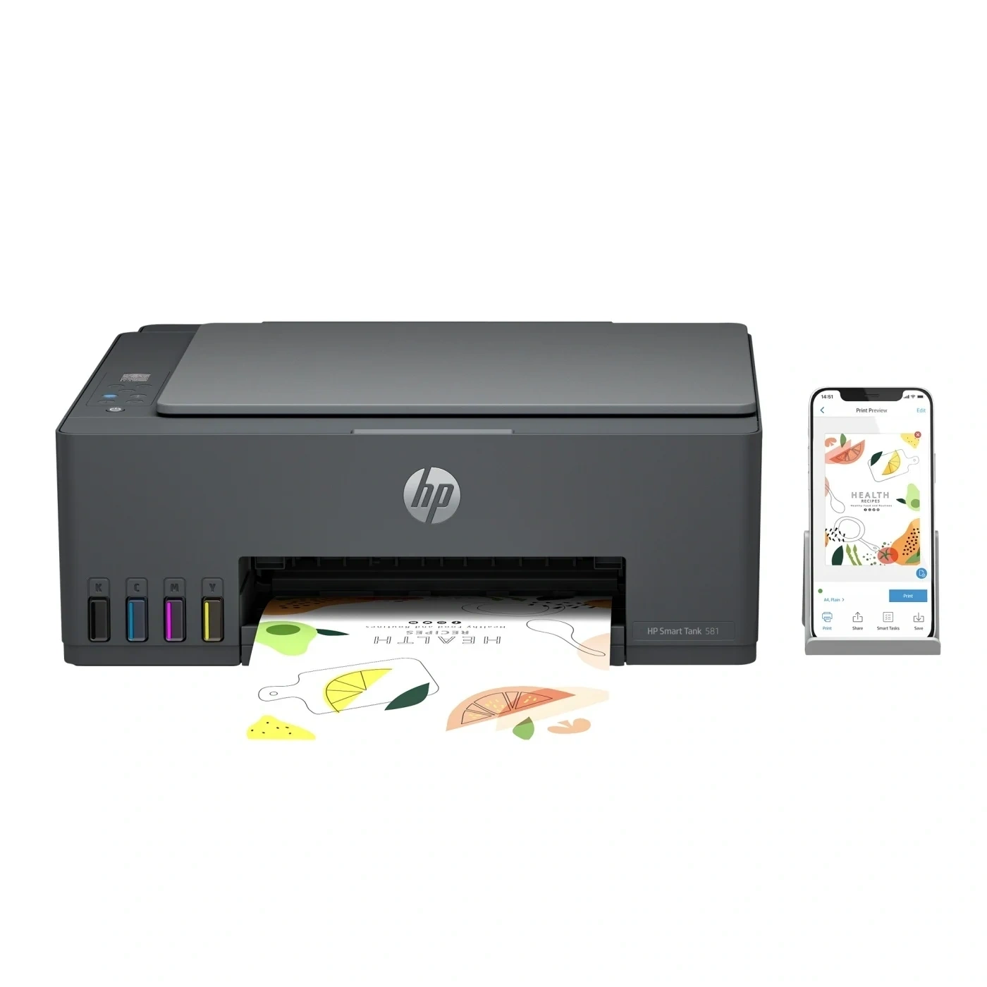 IMPRESORA MULTIFUNCIONAL HP SMART TANK 581 - 14