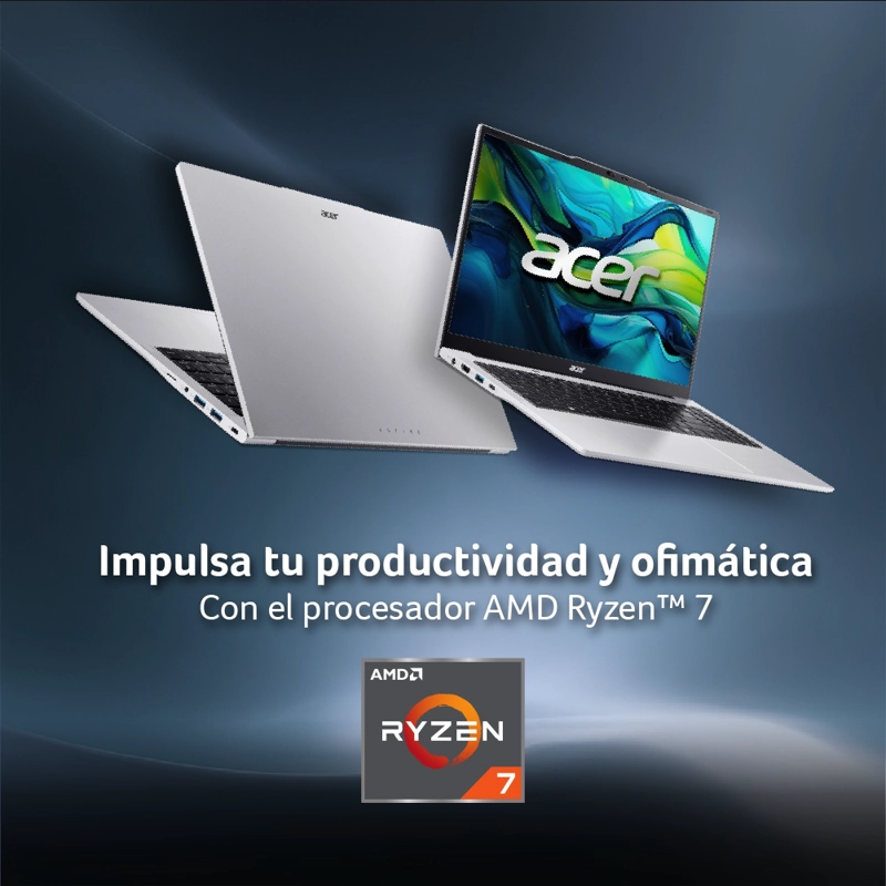 LAPTOP ACER ASPIRE LITE AL15-41P-R6Q5 AMD RYZEN 7 16GB RAM 512GB SSD 15.6" - 5