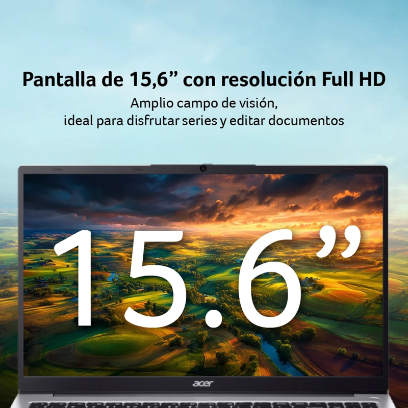 LAPTOP ACER ASPIRE LITE AL15-41P-R6Q5 AMD RYZEN 7 16GB RAM 512GB SSD 15.6" - 6