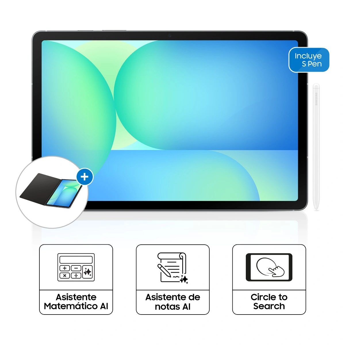 TABLET SAMSUNG GALAXY TAB S10 FE 128GB + COVER - 1
