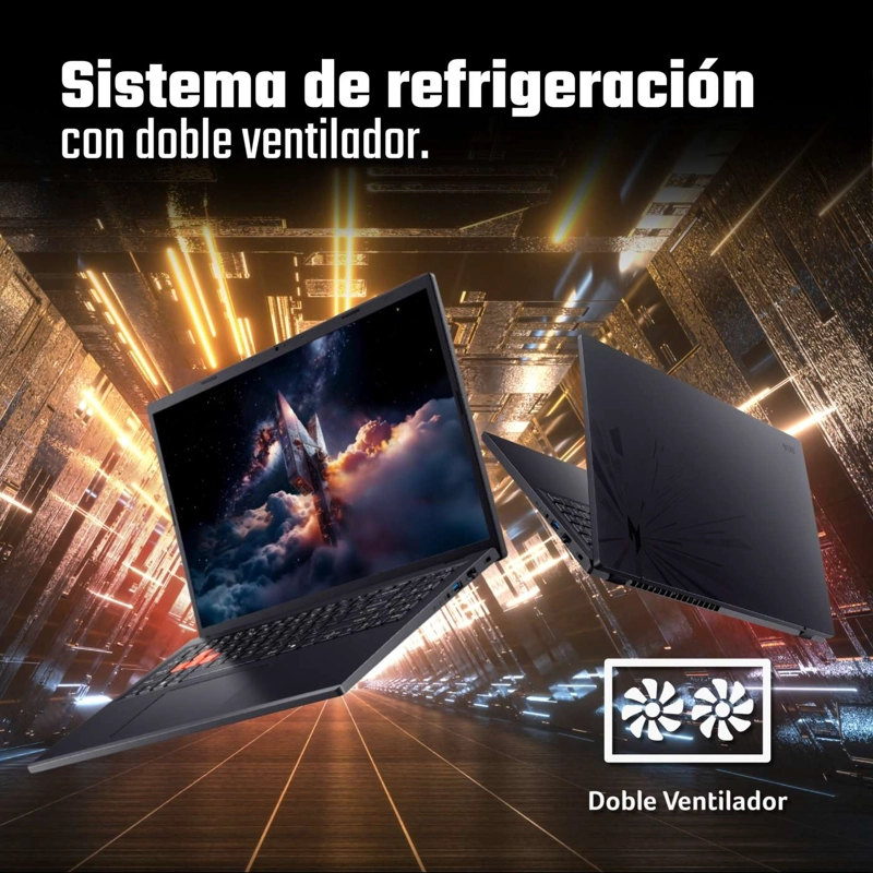 LAPTOP GAMER ACER NITRO LITE NL16-71G-52K7 INTEL CORE I5 RTX 3050 8GB RAM 512GB SSD 16” - 7