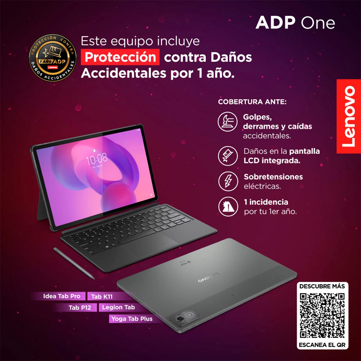 TABLET LENOVO YOGA TAB PLUS 12.7” 256GB - 2