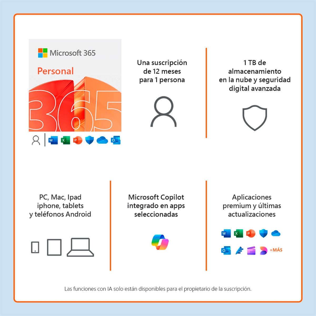 MICROSOFT 365 PERSONAL ESD TO PRINT - 3