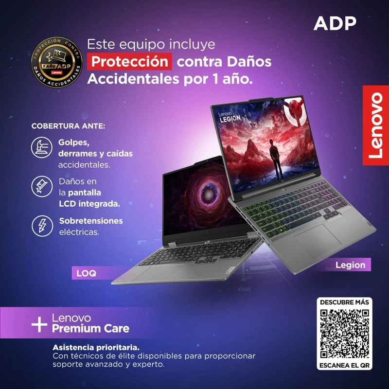 LAPTOP IA LENOVO LEGION 5i INTEL CORE i7-13650HX 16GB RAM 1TB SSD RTX 5060 8GB 15.3” WUXGA 165 HZ - 2