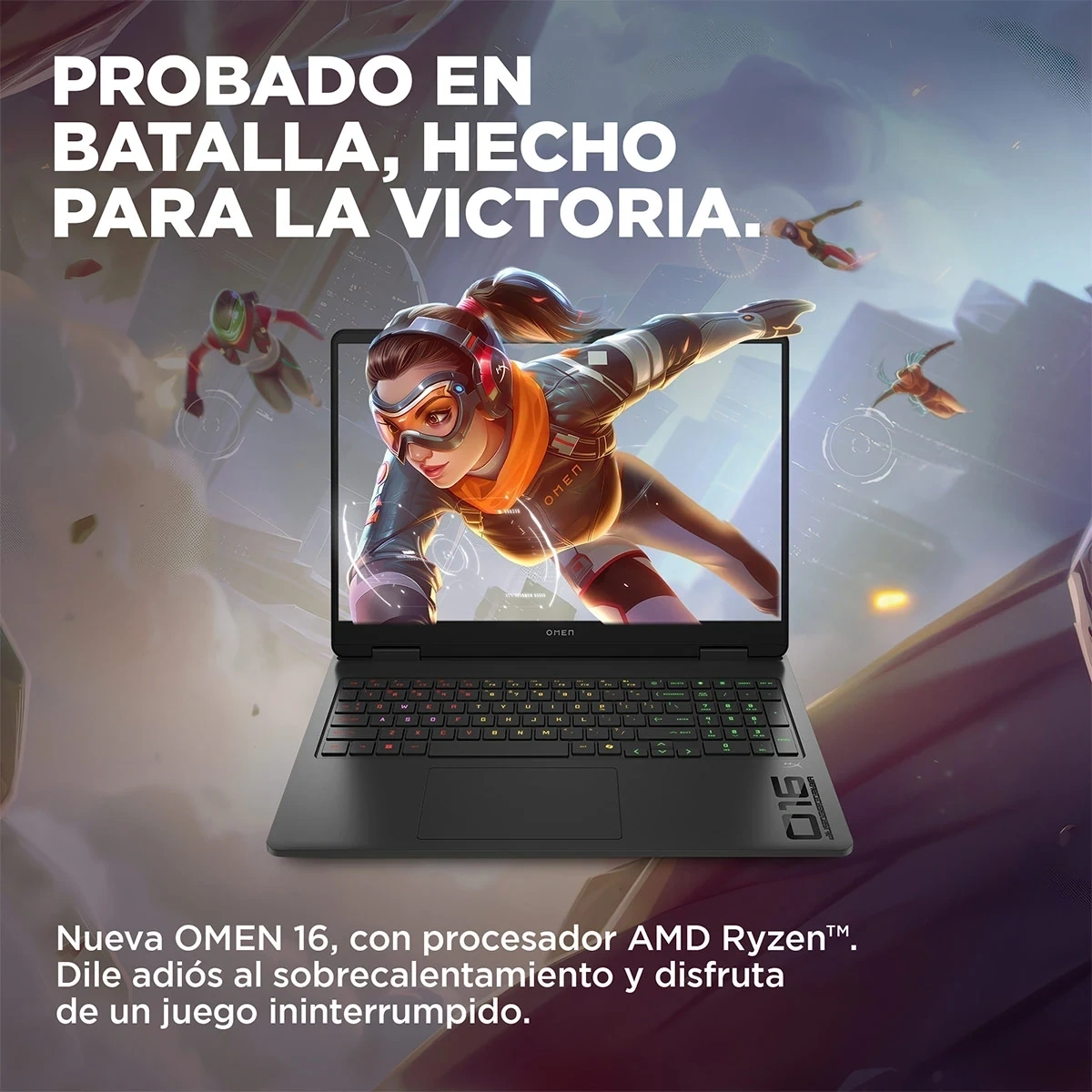 LAPTOP HP OMEN GAMING 16-AP0008LA AMD RYZEN 9 24GB RAM 1TB SSD RTX 5060 16” - 6
