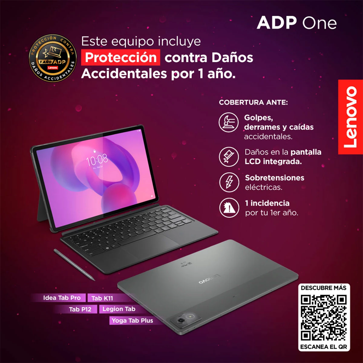 TABLET LENOVO LEGION TAB 8.8” 256GB - 15