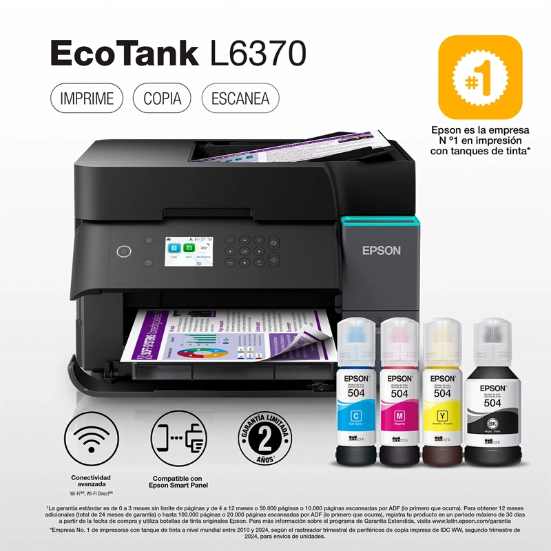 IMPRESORA MULTIFUNCIONAL EPSON L6370 - 2