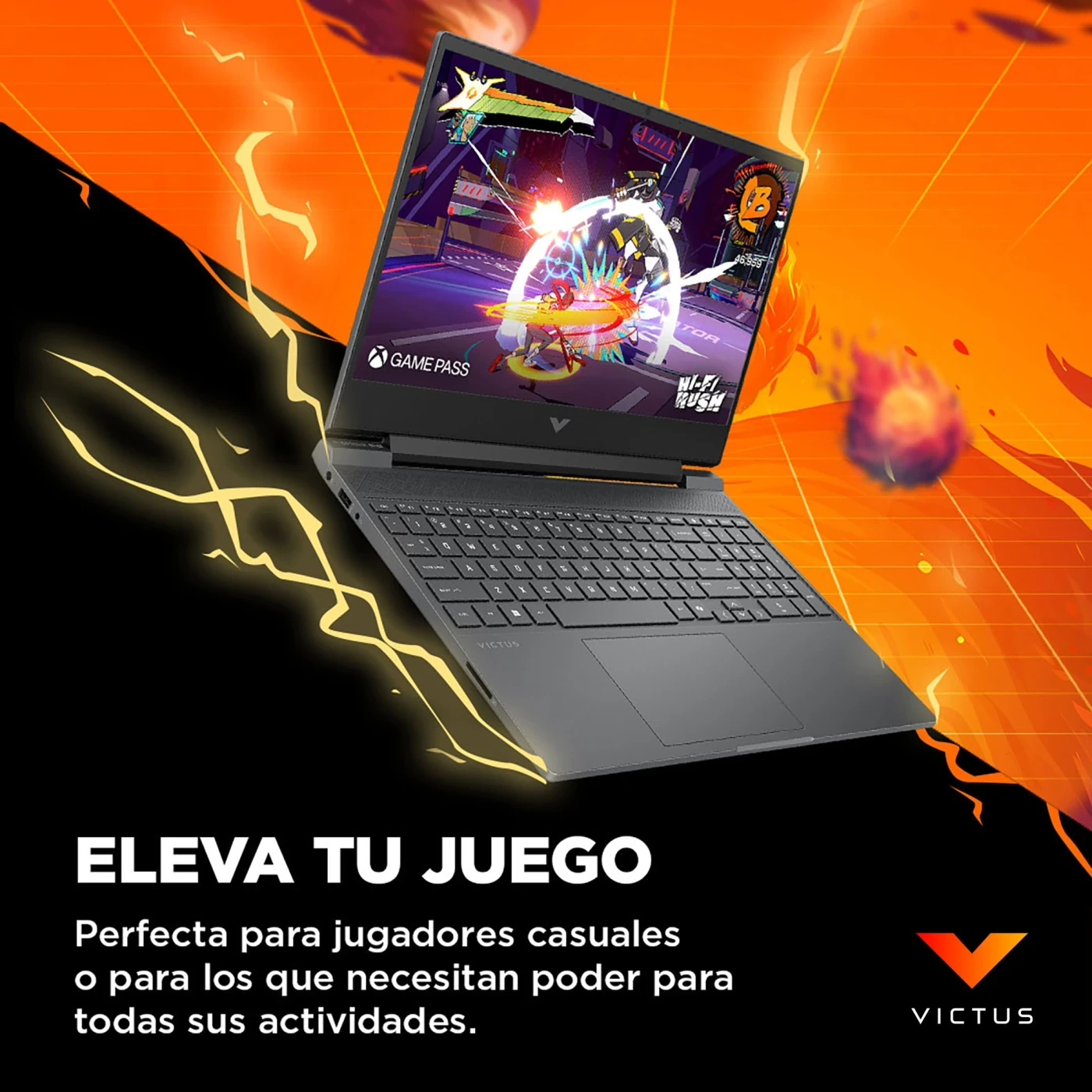 LAPTOP GAMING VICTUS 15-FB3001LA, AMD RYZEN 7, 16 GB RAM, NVIDIA GEFORCE RTX 3050, 1 TB SSD, 15.6" FHD, WINDOWS 11 HOME - 6