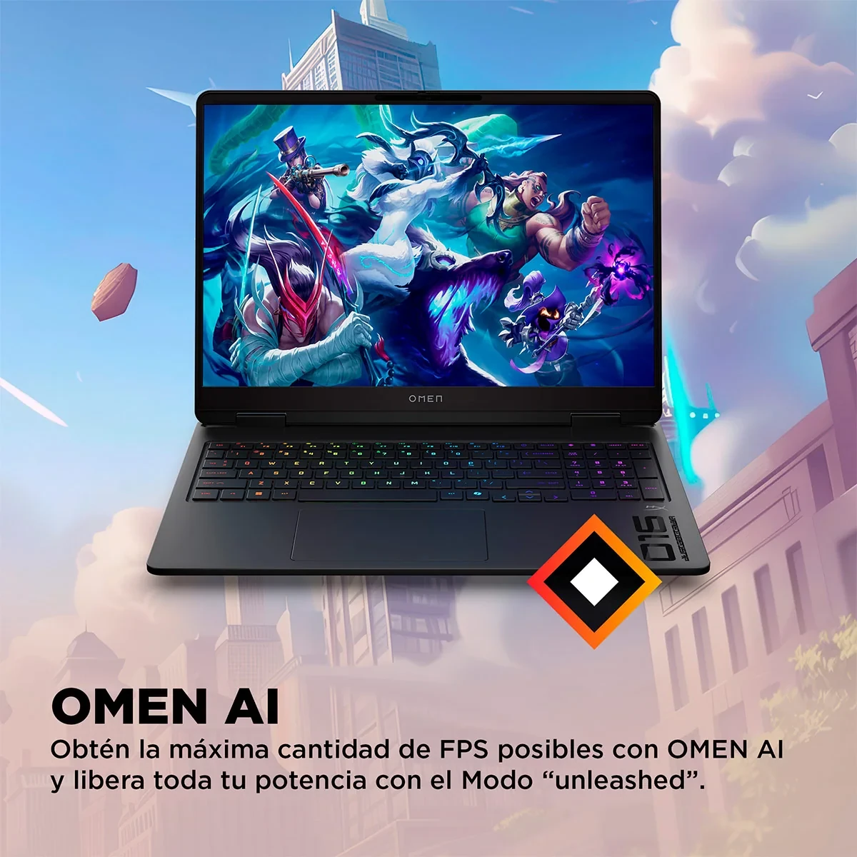 LAPTOP HP GAMING OMEN 16-AM0015LA INTEL CORE I7 16GB RAM 1TB SSD RTX 5050 16” - 11