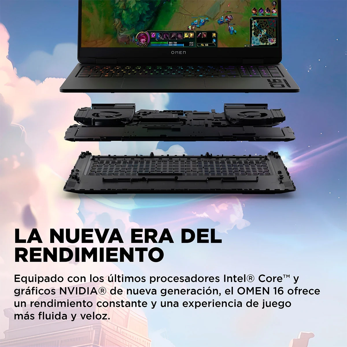 LAPTOP HP GAMING OMEN 16-AM0015LA INTEL CORE I7 16GB RAM 1TB SSD RTX 5050 16” - 10