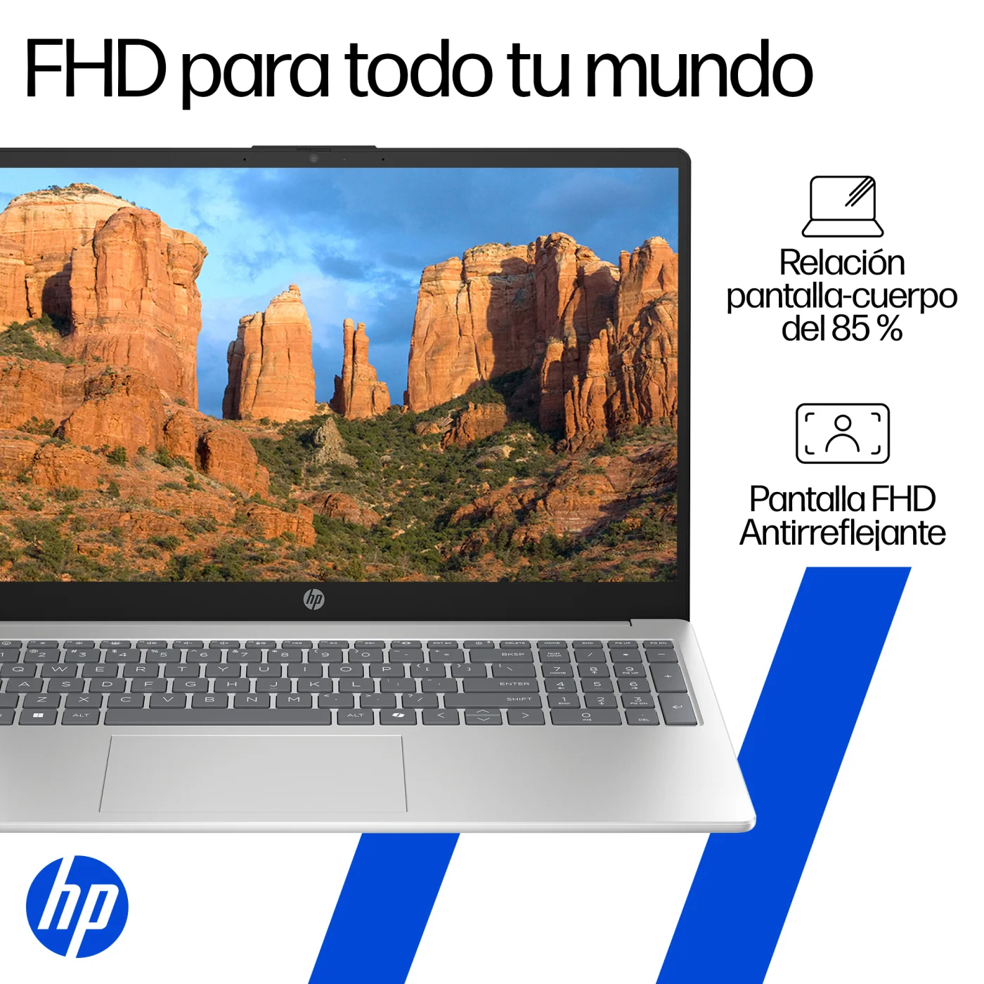 LAPTOP HP AI 15-FD2381LA INTEL CORE ULTRA 7 24GB RAM 1TB SSD 15.6” - 9