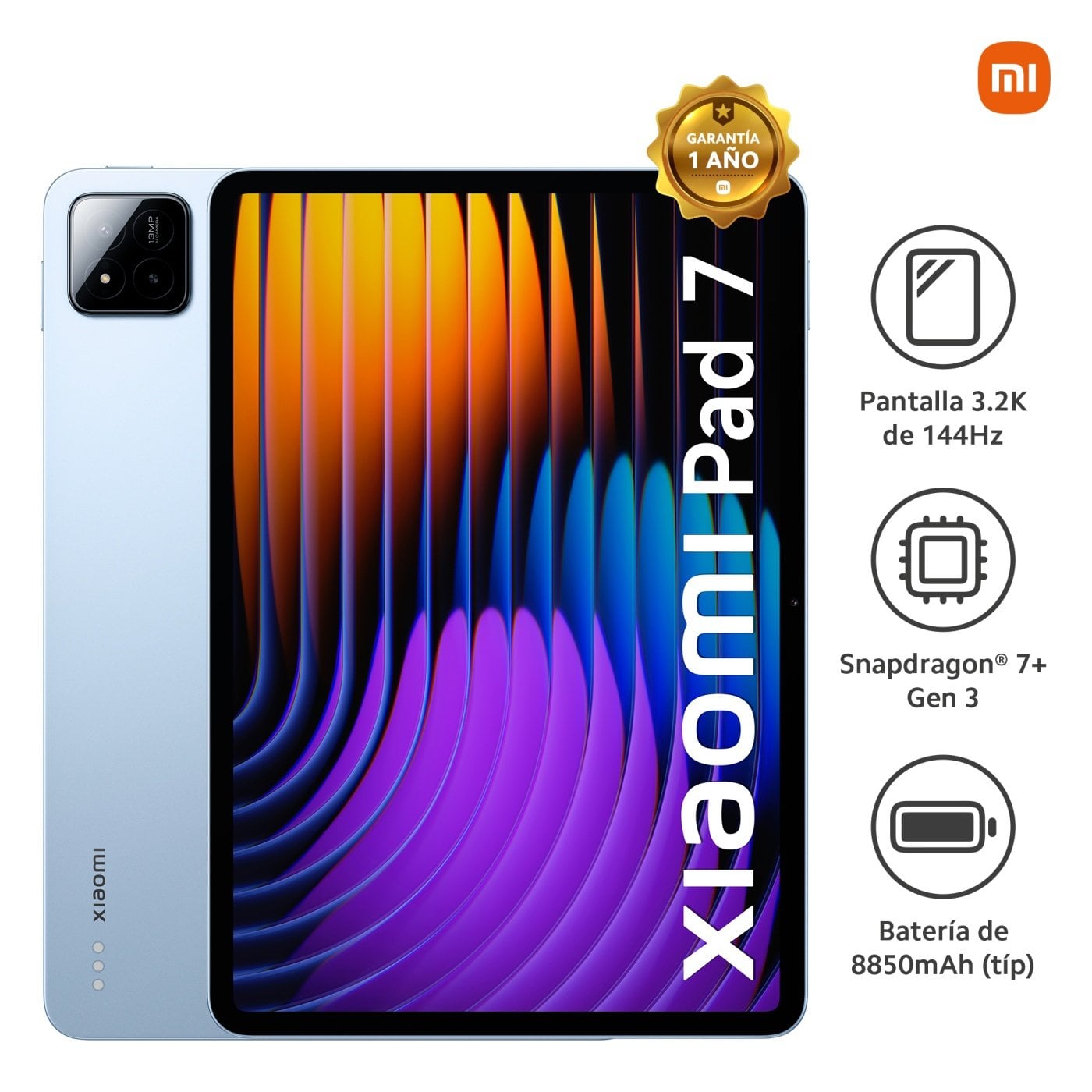 TABLET XIAOMI PAD 7 8GB 256GB - 2