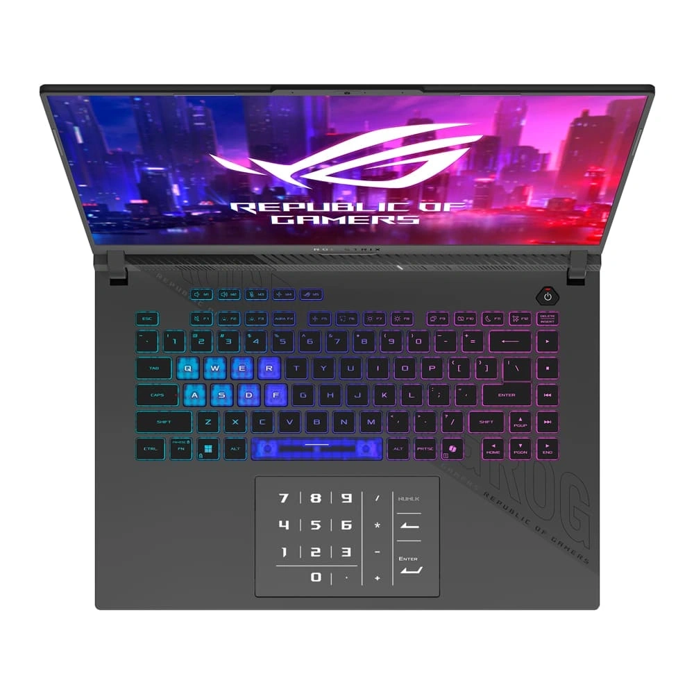LAPTOP ROG STRIX G16 G614FP-RV010W AMD RYZEN 9 9955HX 16GB 1TBSSD RTX5070 16" FHD+ + MOCHILA + MOUSE - 5