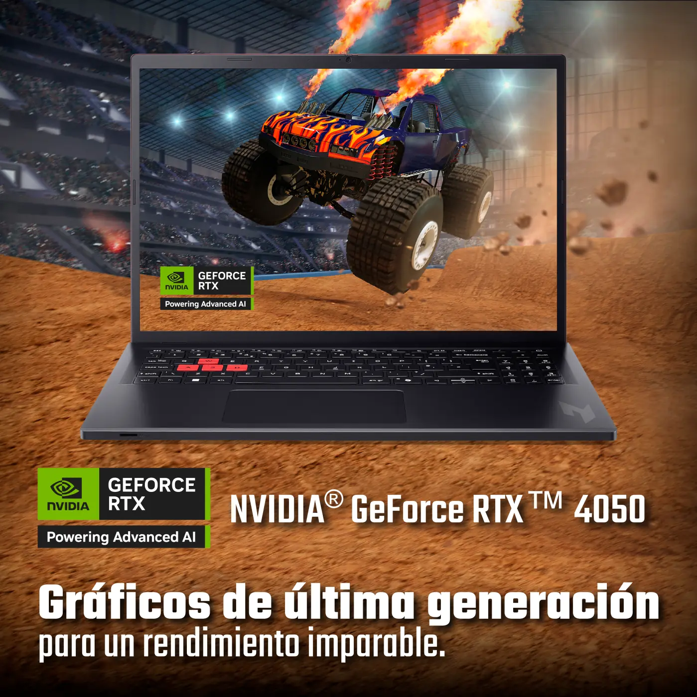 LAPTOP ACER NITRO LITE INTEL CORE I7 16GB RAM 512GB RTX 4050 16" - 5