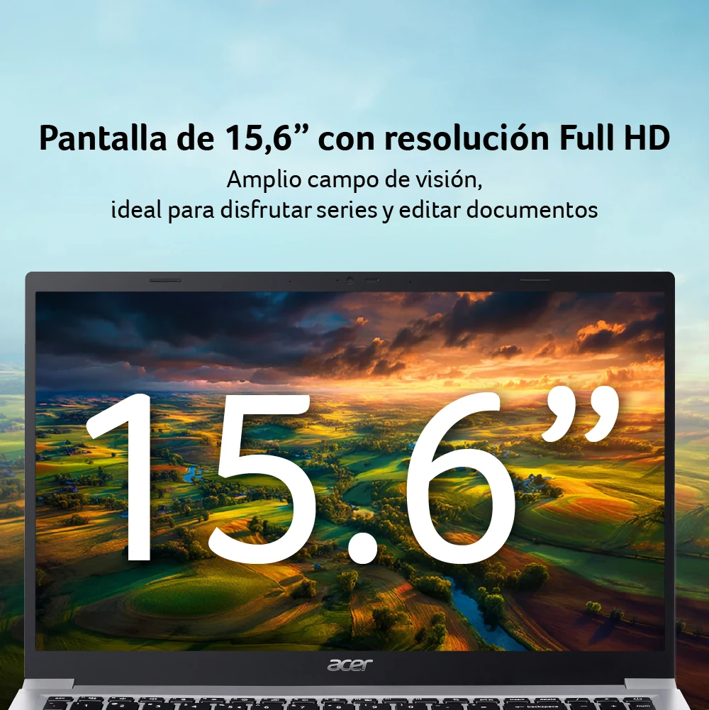 LAPTOP ACER ASPIRE LITE INTEL CORE I3 8GB RAM 512GB 15.6" - 6