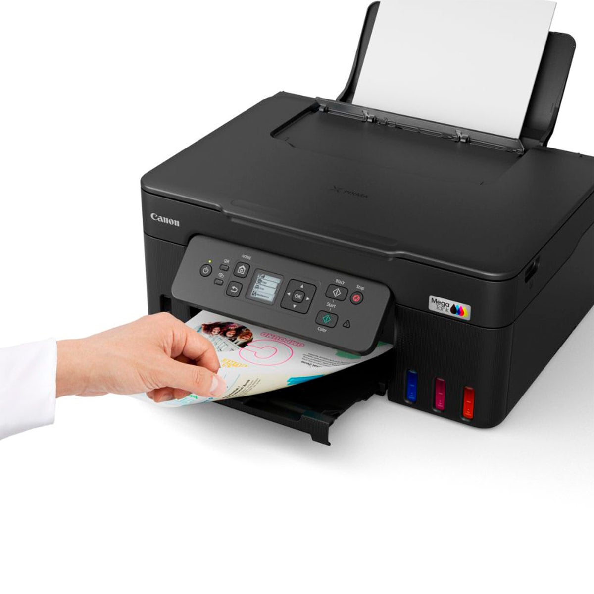 IMPRESORA MULTIFUNCIONAL CANON PIXMA G3180 + POWERBANK - 7