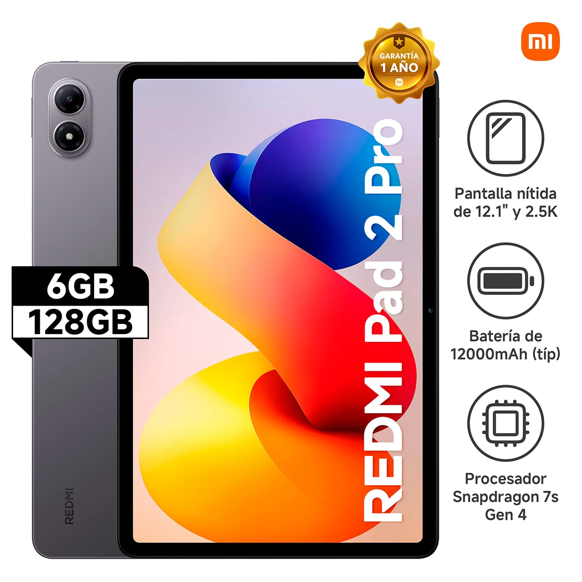 TABLET XIAOMI REDMI PAD 2 PRO 12.1” 128GB - 1
