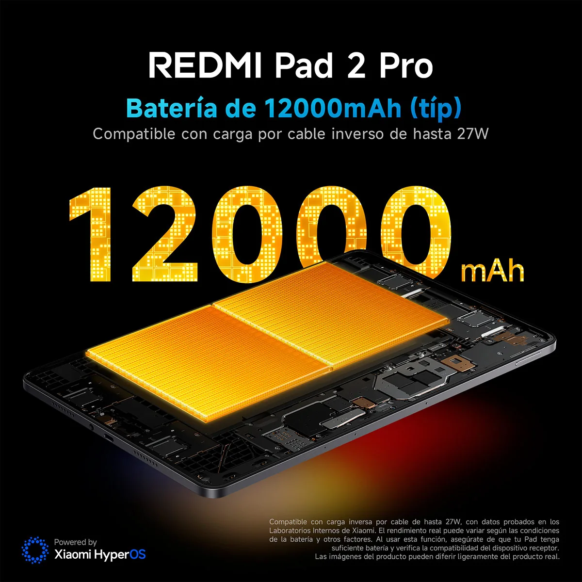 TABLET XIAOMI REDMI PAD 2 PRO 12.1” 128GB - 6