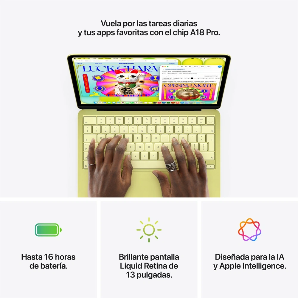MACBOOK NEO APPLE 8GB 256GB TECLADO EN ESPAÑOL - 8